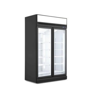 Freezer vertical exhibidor 1006 lts 2 puertas | ICCOLD Top Mounted FD-DD126