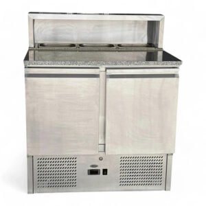 Bajo mostrador refrigerado 0,90 m con topinera | KUMA PS900